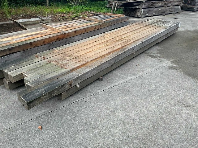 Lariks balk 13x13 cm (14x) - afbeelding 2 van  5