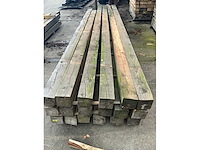 Lariks balk 13x13 cm (18x) - afbeelding 5 van  6