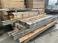 Lariks balk 15x15 cm (12x) - afbeelding 2 van  6