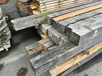 Lariks balk 15x15 cm (12x) - afbeelding 3 van  6
