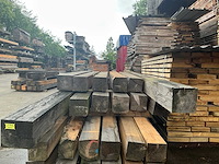 Lariks balk 15x15 cm (12x) - afbeelding 5 van  6
