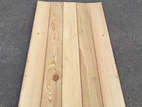 Lariks planchetten 1500 x 145 x 14 mm ( 50x) - afbeelding 2 van  5