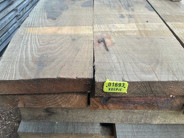 Lariks plank 40 mm (10x) - afbeelding 5 van  5