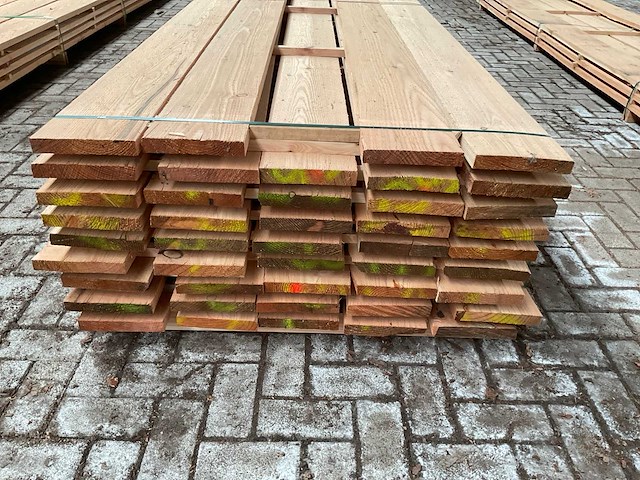 Lariks planken 30x200 mm (44x) - afbeelding 4 van  5