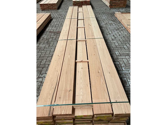 Lariks planken 30x200 mm (44x) - afbeelding 5 van  5