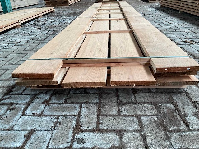 Lariks planken 30x250 mm (10x) - afbeelding 2 van  5
