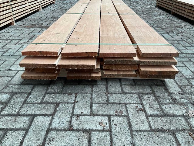 Lariks planken 30x250 mm (16x) - afbeelding 2 van  5