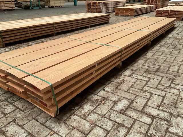Lariks planken 30x250 mm (16x) - afbeelding 3 van  5