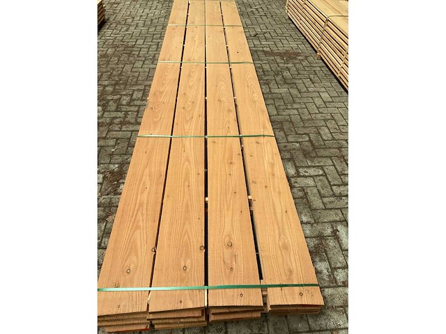 Lariks planken 30x250 mm (16x) - afbeelding 5 van  5