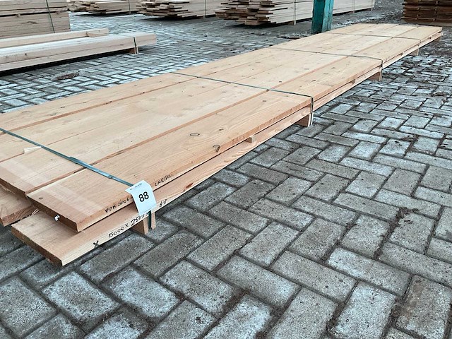 Lariks planken 30x250 mm (8x) - afbeelding 1 van  5