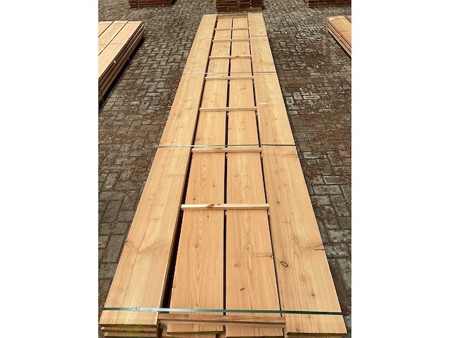 Lariks planken 33x250 mm (18x) - afbeelding 5 van  5