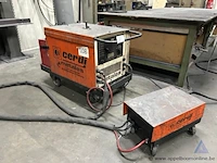 Lasapparaat cerdi 350 aob, serienummer 13a2 90. voorzien van een aparte draadaanvoerunit. - afbeelding 2 van  4
