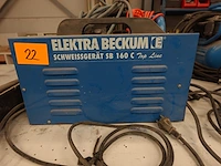 Lasapparaat elektra beckum