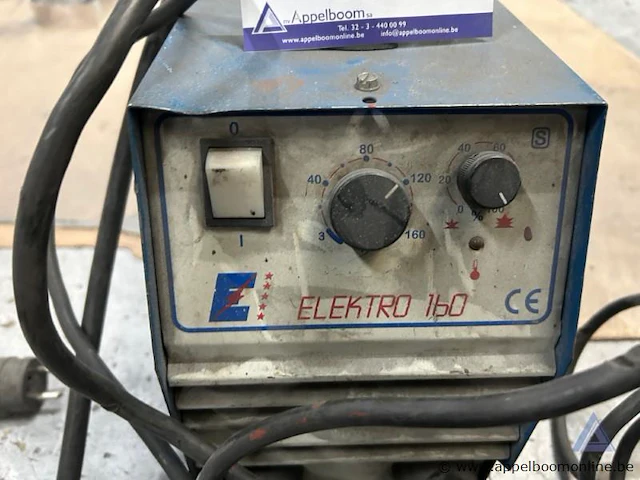 Lasapparaat elektro 160 - afbeelding 2 van  2