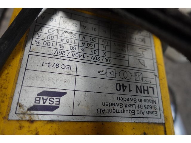 Lasapparaat esab - afbeelding 6 van  6