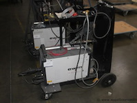Lasapparaat ewm taurus 355 synergic s hp mm tkm, serienummer 0000611477, 400 v, 3 fasen, ce-gemarkeerd, laswagen, laskabels, werking niet gekend - afbeelding 1 van  3
