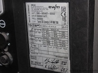 Lasapparaat ewm taurus 355 synergic s hp mm tkm, serienummer 0000611477, 400 v, 3 fasen, ce-gemarkeerd, laswagen, laskabels, werking niet gekend - afbeelding 3 van  3