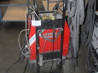 Lasapparaat fronius magic wave 2000, serienummer 11140370, trolley, gaskraan, kabels, lastoorts, werking niet gekend - afbeelding 1 van  3