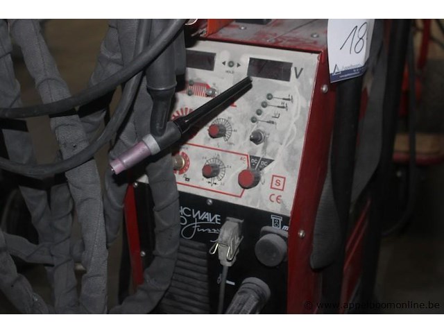 Lasapparaat fronius transtig 2200, ce-gemarkeerd, kabels, toorts, massaklem, draadspoel, werking niet gekend - afbeelding 2 van  4