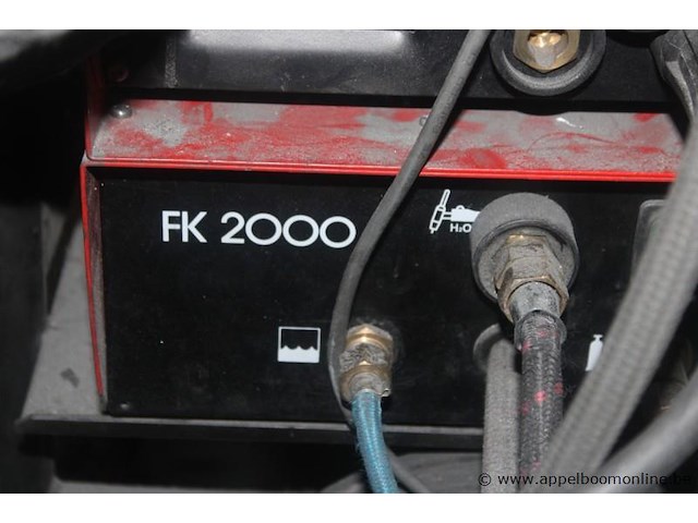 Lasapparaat fronius transtig 2200, ce-gemarkeerd, kabels, toorts, massaklem, draadspoel, werking niet gekend - afbeelding 3 van  4