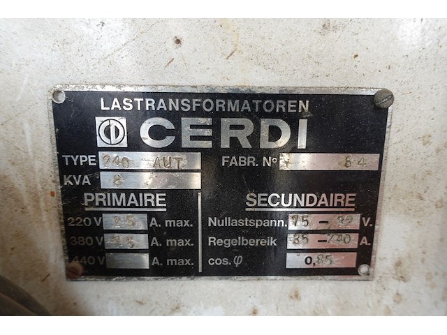Lasapparaat halfautomaat cerdi - afbeelding 5 van  5