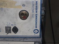 Lasapparaat messer griesheim euromag 25-2, 380 v, serienummer 1830128, met draadaanvoerunit en laskabels, werking niet gekend - afbeelding 3 van  4