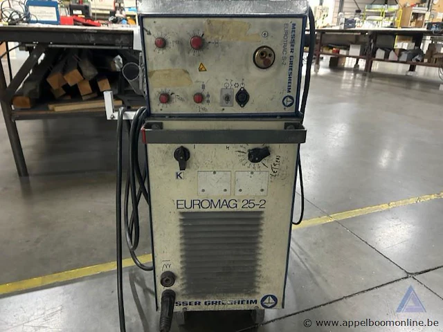 Lasapparaat messer griesheim euromag 25-2, met een aansluiting van 380 v, 3 fasen. - afbeelding 2 van  3