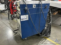 Lasapparaat messer griesheim euromag 25-2, met een aansluiting van 380 v, 3 fasen.