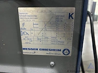 Lasapparaat messer griesheim euromag 25-2, met een aansluiting van 380 v, 3 fasen. - afbeelding 3 van  3