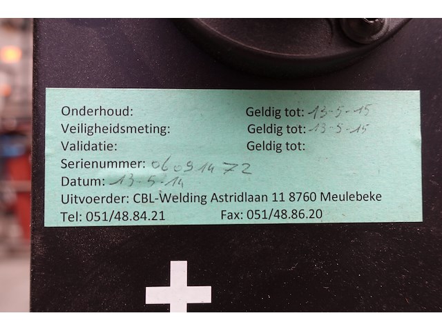 Lasapparaat migatronic - afbeelding 11 van  11