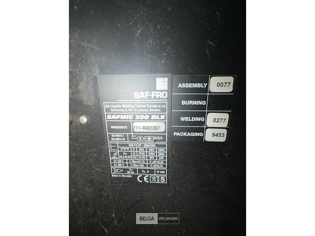 Lasapparaat saf-fro 300blx - afbeelding 5 van  6