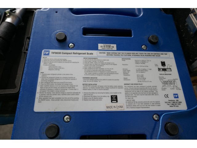 Lasapparaat welco + weegschaal tif - afbeelding 5 van  7