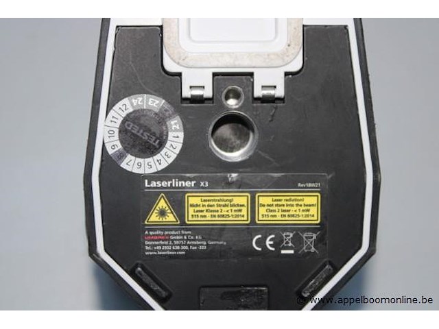Laser laserliner x3, werking niet gekend - afbeelding 3 van  3