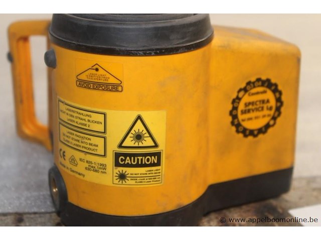 Laser level spectra precision laserlevel, serienummer 1268056, werking niet gekend - afbeelding 2 van  3