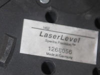 Laser level spectra precision laserlevel, serienummer 1268056, werking niet gekend - afbeelding 3 van  3
