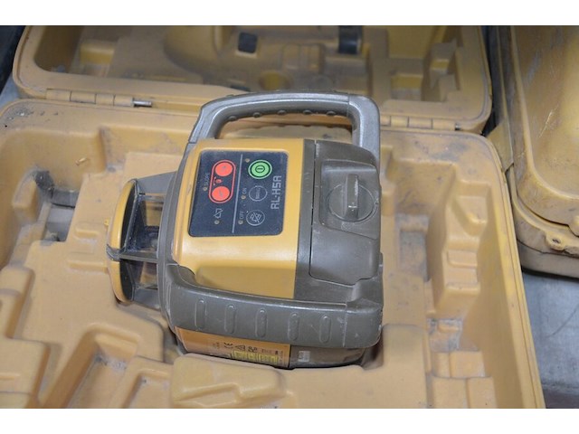 Laser topcon rl h5 in koffer, laser topcon machine ontvanger ls-b100 in koffer (4,5) - afbeelding 4 van  13