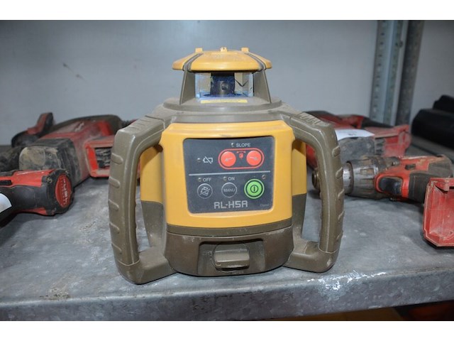 Laser topcon rl h5 in koffer, laser topcon machine ontvanger ls-b100 in koffer (4,5) - afbeelding 5 van  13
