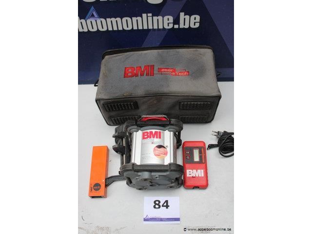 Laser waterpas - bmi - laser tech afstandsbediening - bmi - laser tech koffer - bmi - laser tech handontvanger - nedo - afbeelding 1 van  4