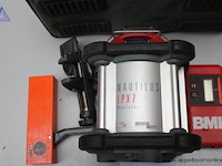 Laser waterpas - bmi - laser tech afstandsbediening - bmi - laser tech koffer - bmi - laser tech handontvanger - nedo - afbeelding 3 van  4