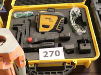 Laserafstandsmeter - nivel - cl3d-g statief5 toebehoren - lader, koffer - afbeelding 2 van  3