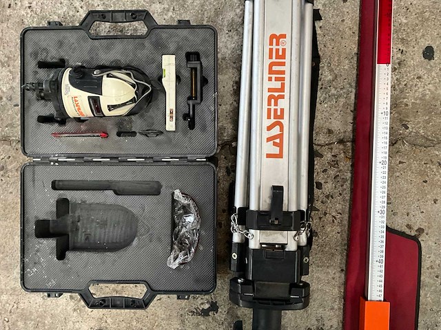 Laserliner 4p rx bouwlaser met statief - afbeelding 1 van  8