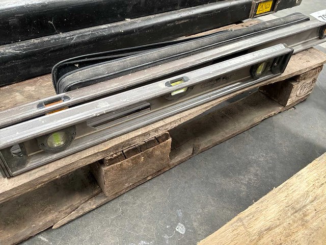 Laserliner + stanley waterpas diverse lengtes (3x) - afbeelding 2 van  3