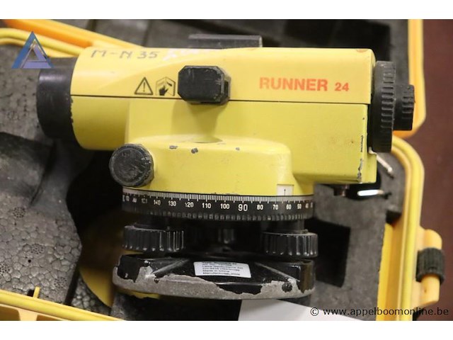 Laserwaterpas - leica - runner 24 toebehoren - koffer - afbeelding 3 van  3