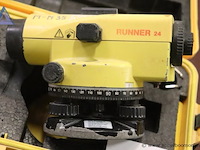 Laserwaterpas - leica - runner 24 toebehoren - koffer - afbeelding 3 van  3