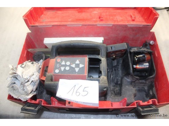 Laserwaterpas hilti pr 25, inclusief accu's, inclusief koffer, batterijen, werking niet gekend - afbeelding 1 van  2