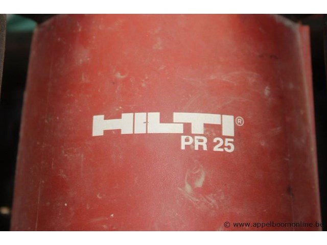 Laserwaterpas hilti pr 25, inclusief accu's, inclusief koffer, batterijen, werking niet gekend - afbeelding 2 van  2