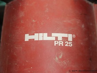 Laserwaterpas hilti pr 25, inclusief accu's, inclusief koffer, batterijen, werking niet gekend - afbeelding 2 van  2