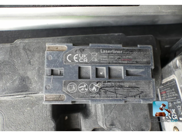 Laserwaterpas met statief - afbeelding 5 van  8