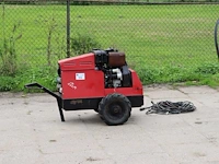 Lasgenerator diesel met laskabels