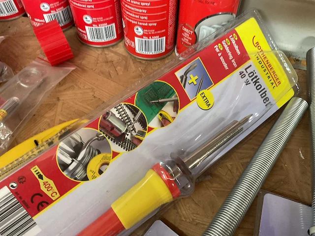 Lasgereedschap en soldeerbout - afbeelding 4 van  7